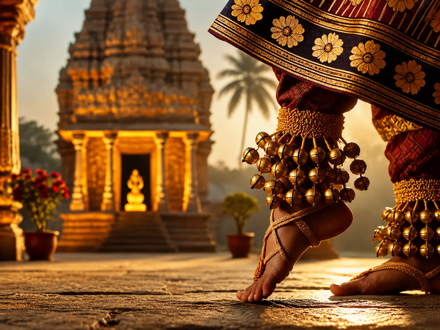 Natiya Siragugal — Temple Background